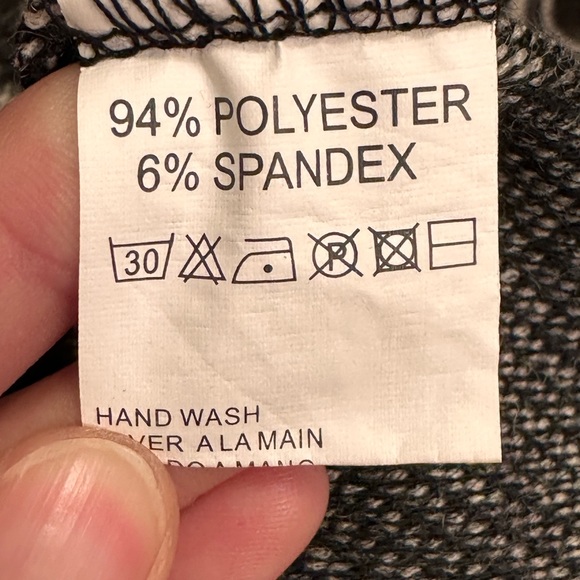 846. Forla Paris Patchwork Black size women’s small - Picture 8 of 9